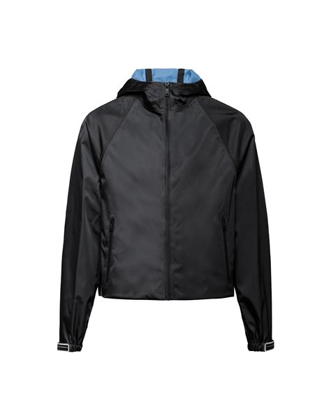 prada nylon coat|prada nylon full zip jacket.